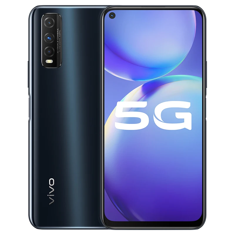 Original Vivo T1 5G Mobile Phone 5000mAh 44W Charger Snapdragon 778G 64.0MP Face ID 6.67" 120HZ Fingerprint Android 11.0 gaming ram