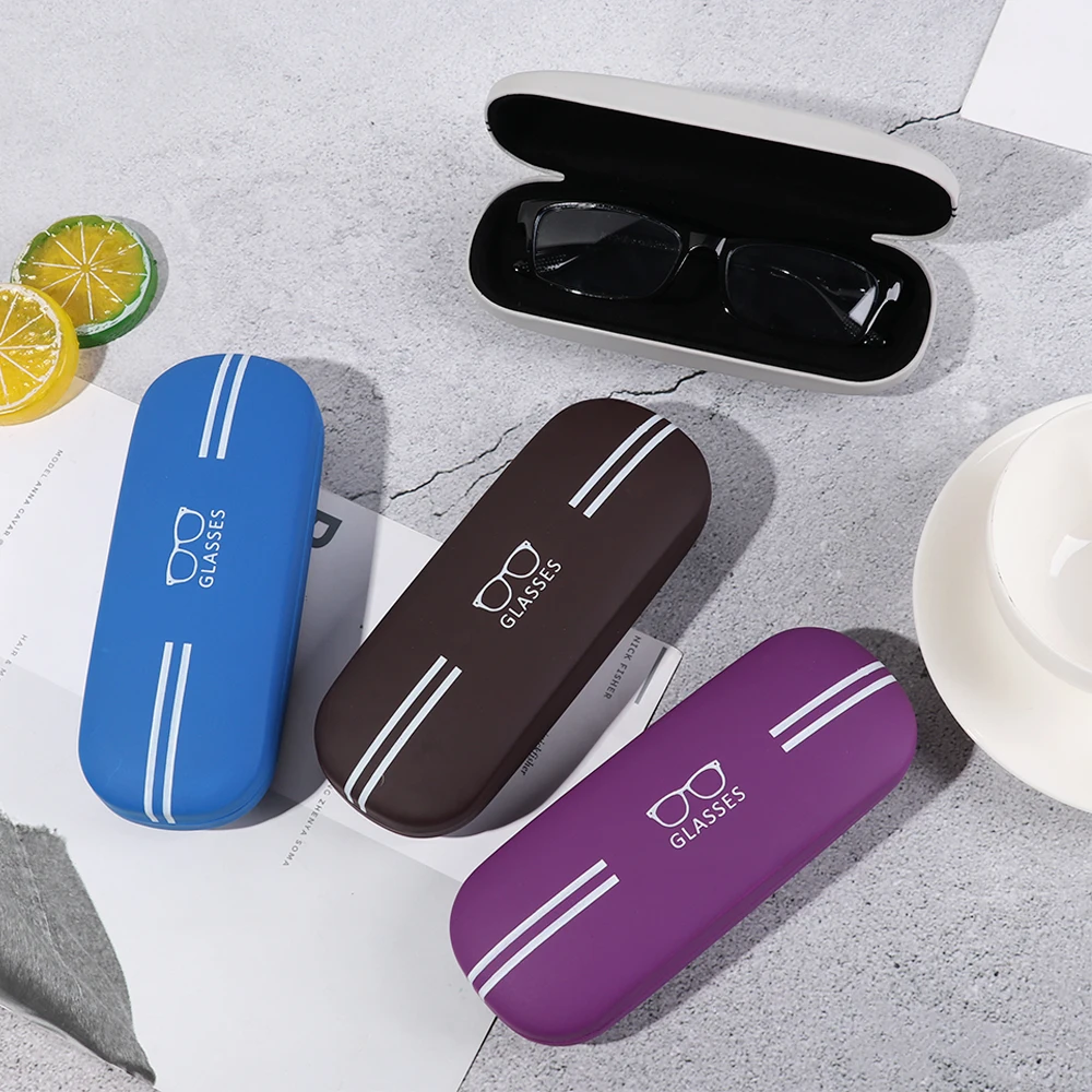 1 шт. Кожаный Чехол для очков мужчин водонепроницаемый жесткий футляр женские