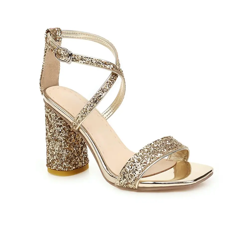 ladies silver sandals