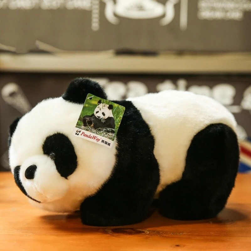 

Panda Baby Stuffed Plush Animals Toy Doll Cute Sleeping Children Birthday Gift Creative Decorations pillow Ornament souvenir