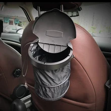 2 шт., складные мусорные ящики для автомобиля, держатель для мусора, чехлы для мусора, органайзер для автомобиля, сумка для хранения, сиденье для мусора, авто интерьер