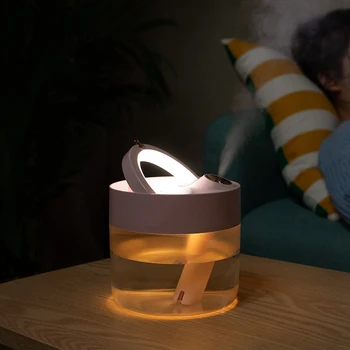 

1000Ml Large Capacity Desktop Humidifier USB Charging 3000MAh Electric Night Light Portable Humidifier