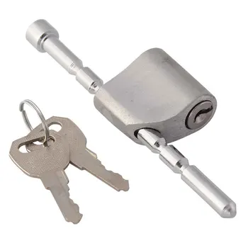 

Adjustable Anti Theft RV Parts Coupler Latch Lock With 2 Keys Durable 6 Locking Position Steel Hitch Car Accessories Portable