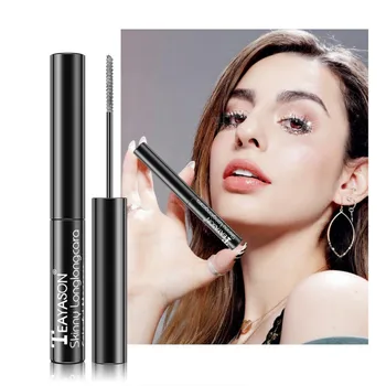 

New Quick-drying Diamond Glitter Mascara Thick Curling 4D Eyelash Extension Base Makeup Waterproof Non-stick Eye Cosmetics TSLM2