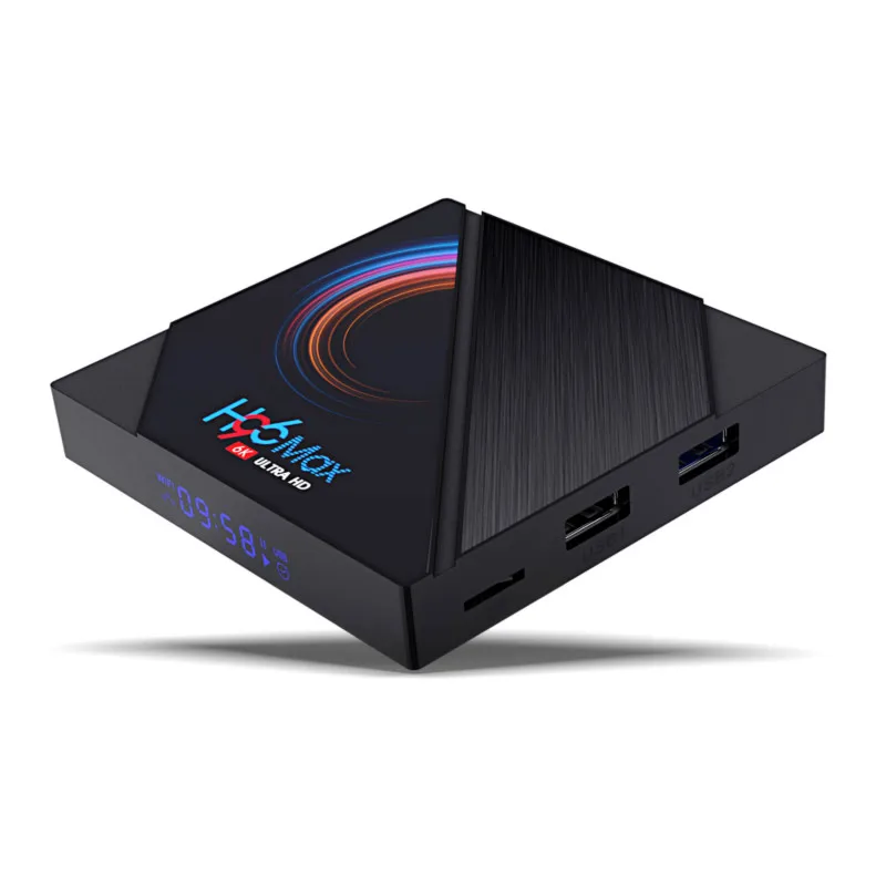 Новинка H96 Max четырехъядерный H616 6K HD Смарт ТВ бокс Android Двойной Wi Fi беспроводной