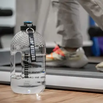 

Office Bottled Plastic Jugs Outdoor Portable Sports Kettle PETG PP Round My Cold Water Bottle Flip 3.78l Large Capacity Cup