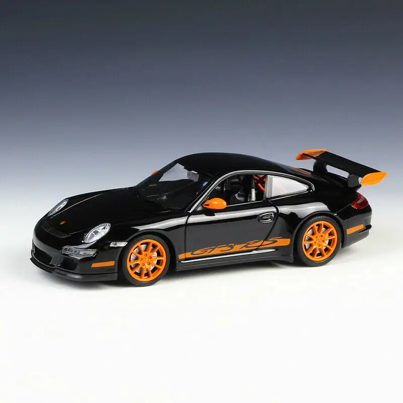 Welly 1:24 Porsche 911 GT3 RS 997 литья под давлением Модель гоночного автомобиля Новый в