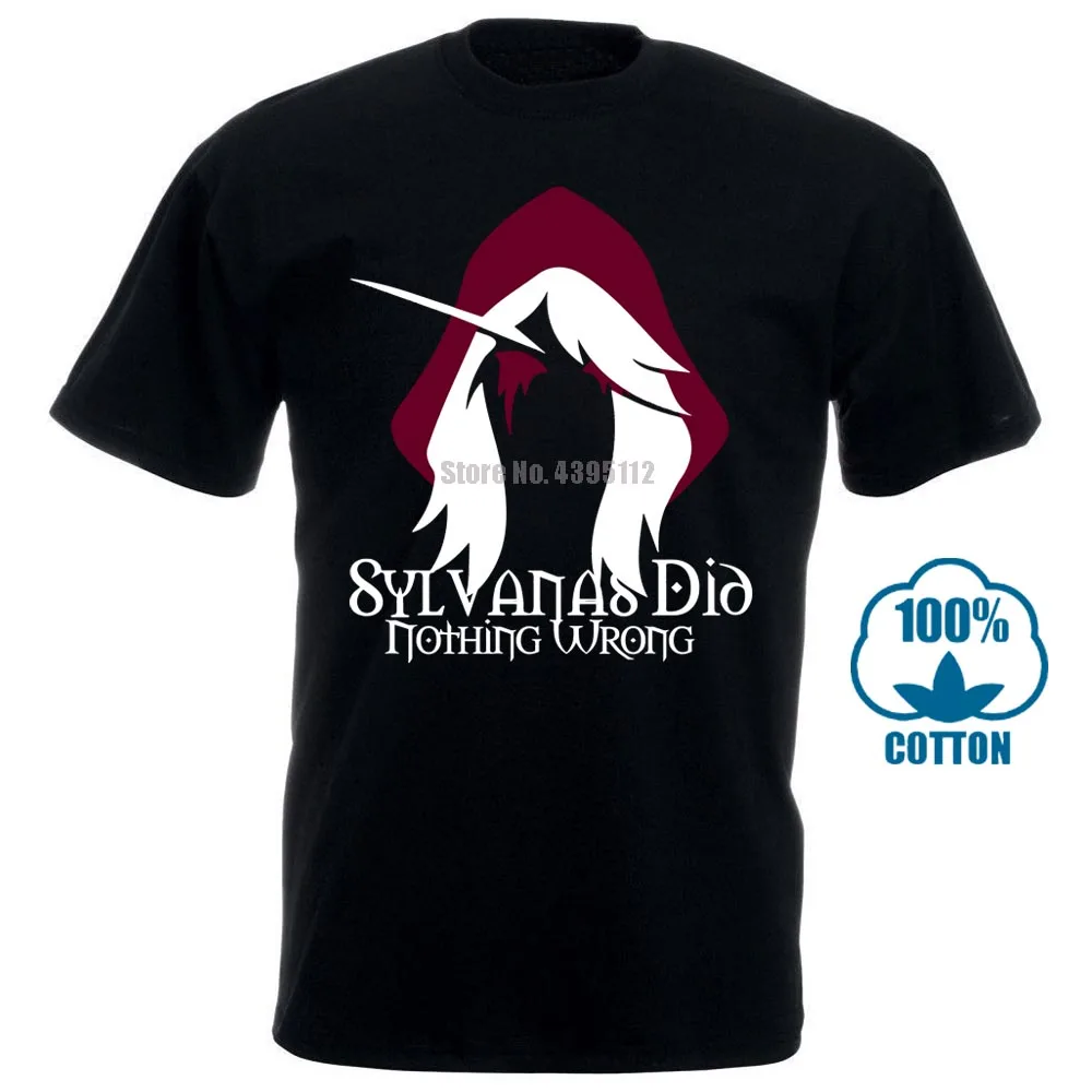 

The World'S Most Popular Famous Game Anniversary T Shirt Sylvanas Did Nothing Wrong T Shirt Wow T Shirt