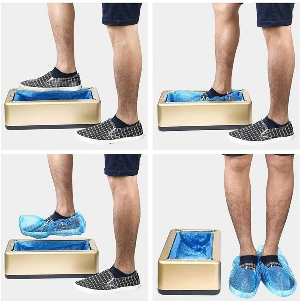Automatic Shoes Cover Machine home office Stepping Disposable Booties