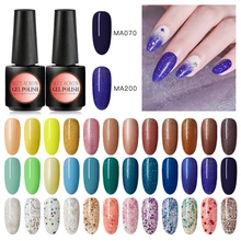 Uv 젤 광택 매니큐어 세트 매니큐어 젤락 세미 퍼머넌트 하이브리드 네일 아트 젤 옻칠 매니큐어 젤 폴란드어(China)