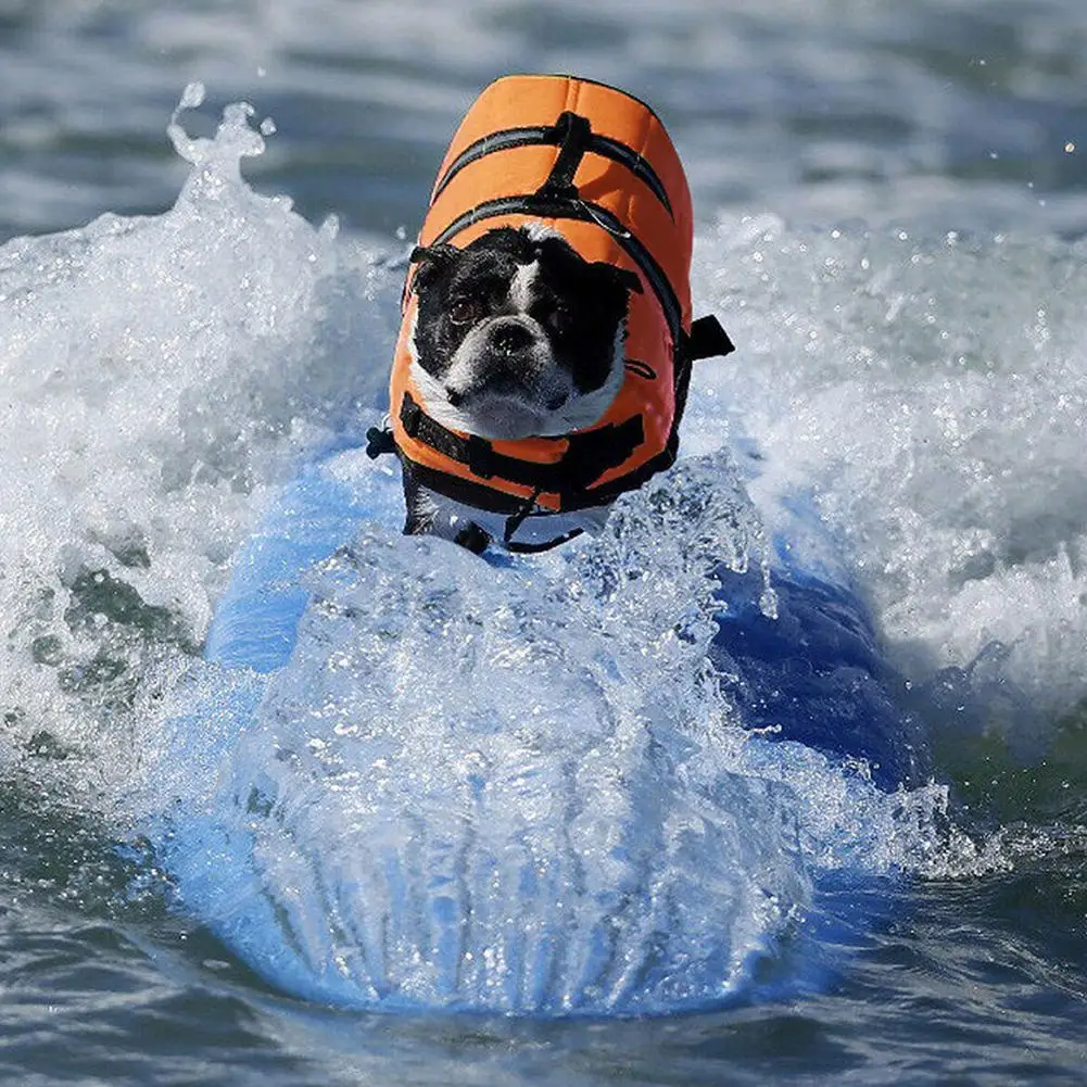 

Outdoor Water Sports Supplies Summer Pet Life Jacket for Large Small Dogs Swimming Surf Floating Vest Life Jacket Hot Sale