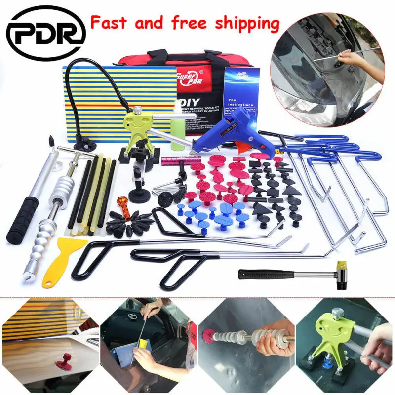 PDR 자동차 차체 덴트 수리 도구, 자동차 무도장 덴트 제거 도구, 자동 덴트 손상 수리 제품, 핸드 차고 도구