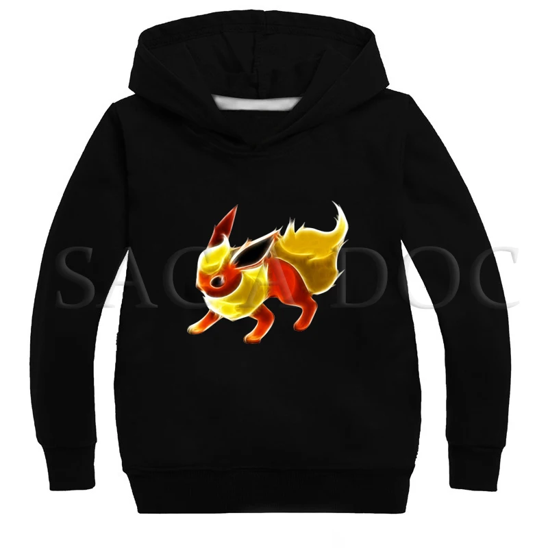 Hoodies 6 Лидер продаж, весенне-осенние свитшоты для мальчиков, одежда для детей, пальто с капюшоном и покемонами, детские толстовки с капюшоном для девочек, повседневный спортивный пуловер - Цвет: Hoodies 6