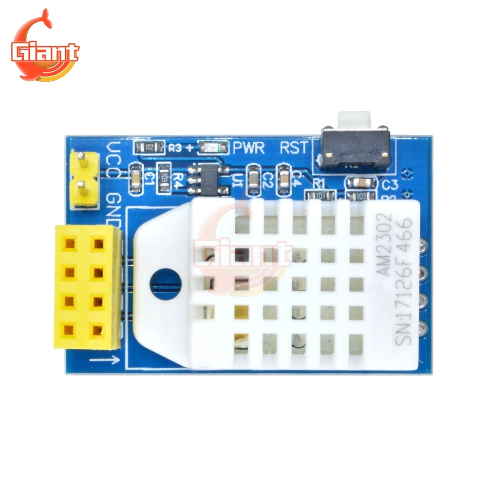 DHT22 AM2302 Цифровой Датчик температуры и влажности Wifi модуль ESP8266 ESP-01 ESP-01S ESP01S 3,3 V-5,5 V Замена SHT11 SHT15