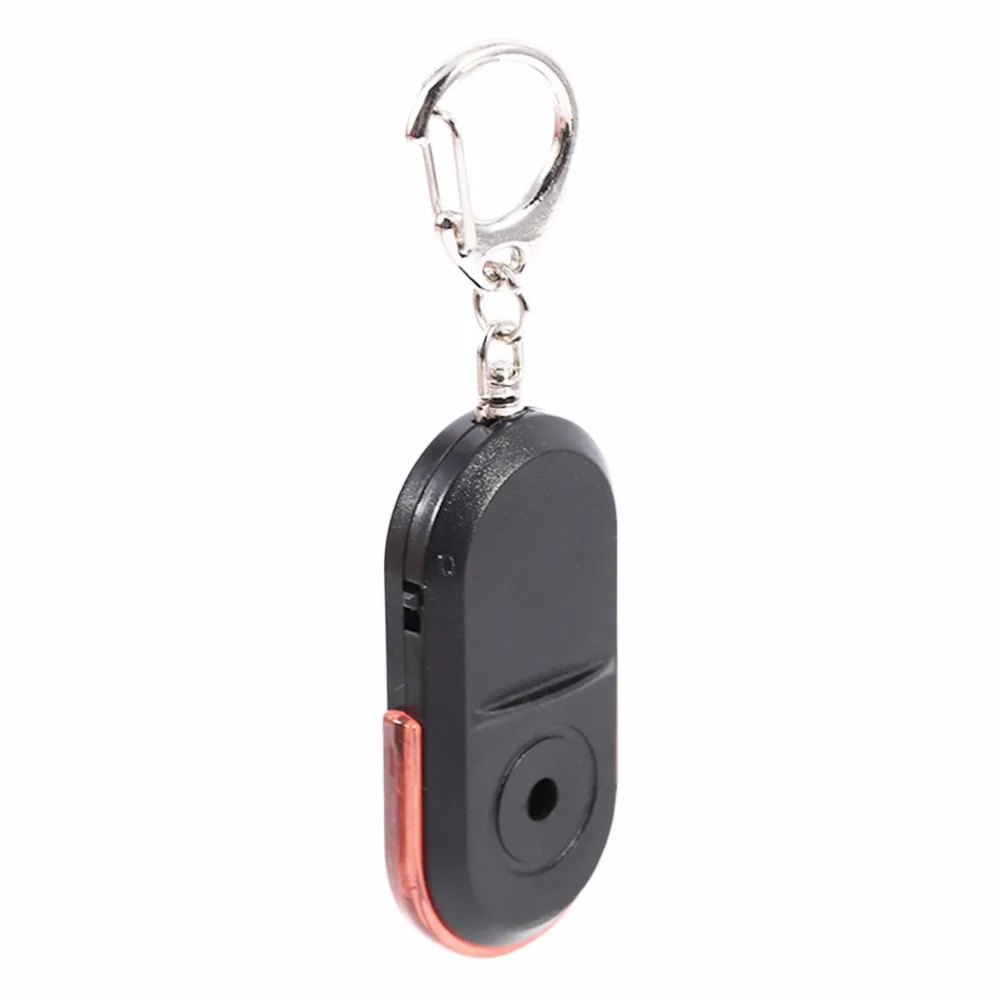 Anti-Lost Alarm Key Finder Locator Keychain Whistle Sound With LED Light Mini Anti Lost Key Finder Sensor zigbee siren alarm