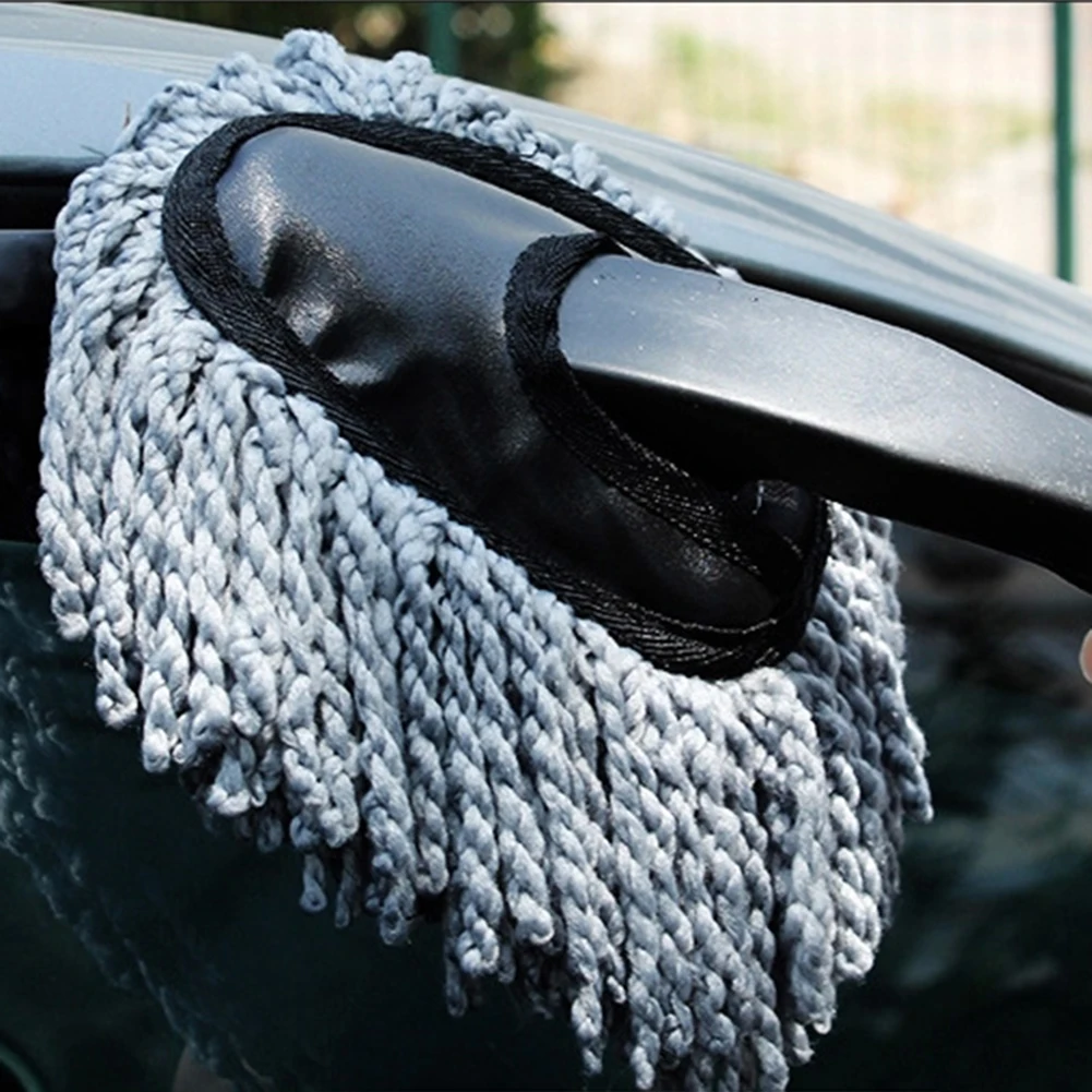 Car Duster, Multipurpose Microfiber Wash Brush Vehicle Interior and Exterior Cleaning Kit with Extendable Handle for Car or Home