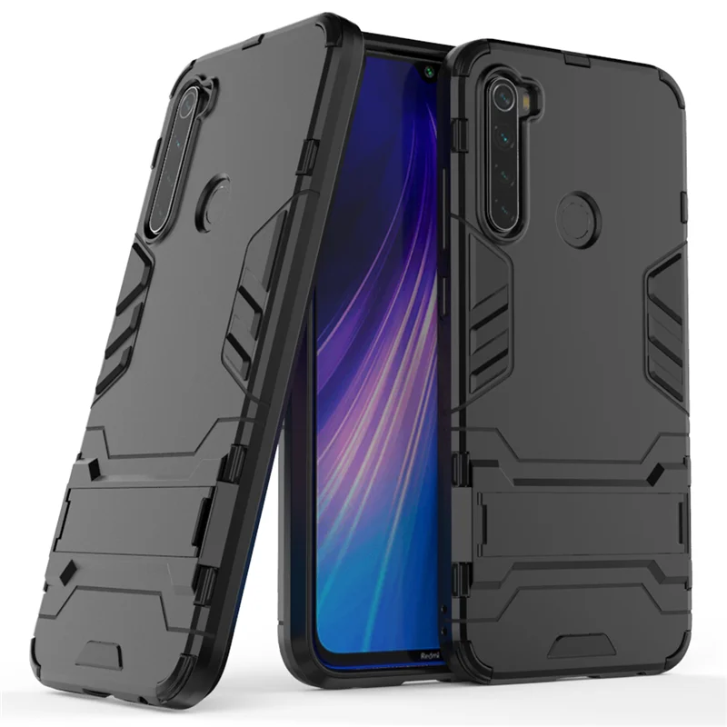 Чехол для Xiaomi Redmi Note 8 защитный чехол телефона Pro бампер жесткая задняя крышка