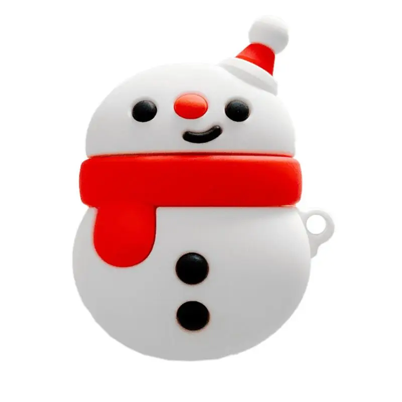 

For AirPods Case Snowman Protective Cover Wireless Earphone Case For Airpods 12