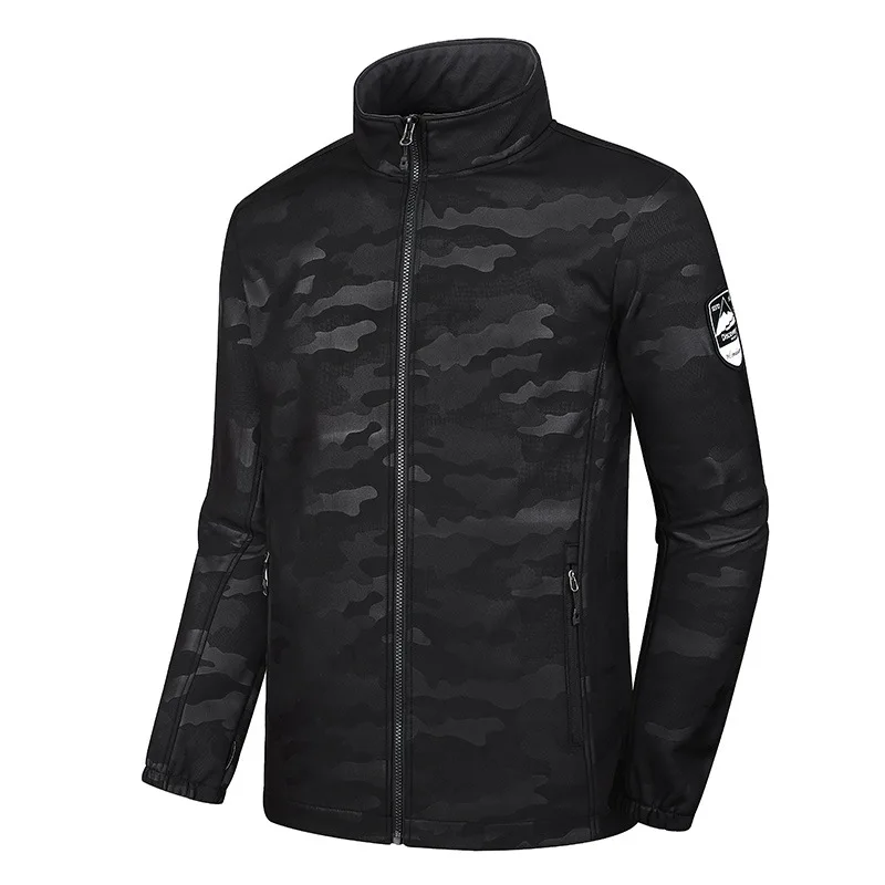 Soft shell clothing autumn and winter thickening men's outdoor leisure fleece | Спорт и развлечения