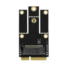 PPYY NEW-M.2 NGFF в мини конвертер PCI-E адаптер для M.2 wi-fi/WLAN Bluetooth карта Intel AX200 9260 8265 8260 для ноутбука