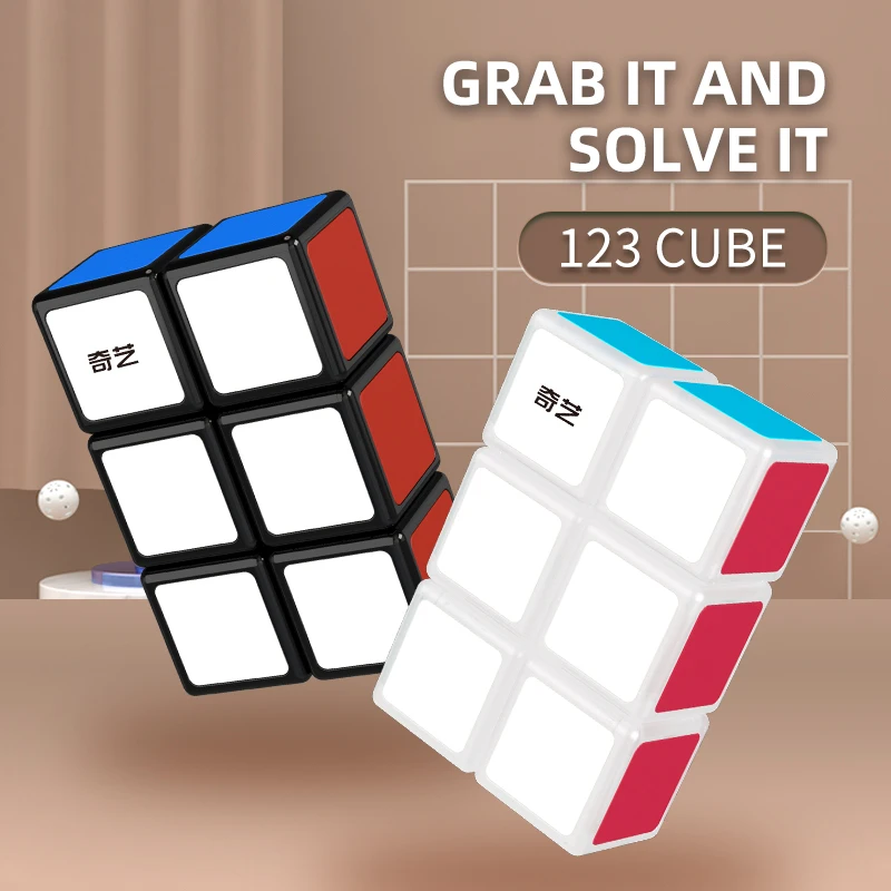 Qiyi 2x2x3 2x3x3 волшебный куб 223 332 ЧЕРНЫЙ 233 123 Cubo Magico1x2x3 Скорость Головоломка Куб