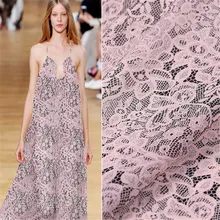 Цифровая печать чистый Шелковый жоржет фарбик с кружевом стиль для элегантной женской одежды