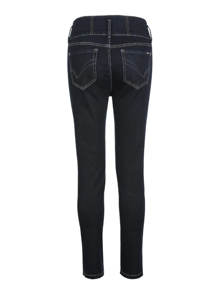 Только женские осенние новые с высокой талией плотно обрезанный джинсы | 118349603
