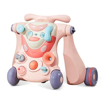 

Baby Walker Baby Can Push Small Cart Anti-o-leg Anti-rollover Baby Walker with Wheels Kids Walker Baby Bike