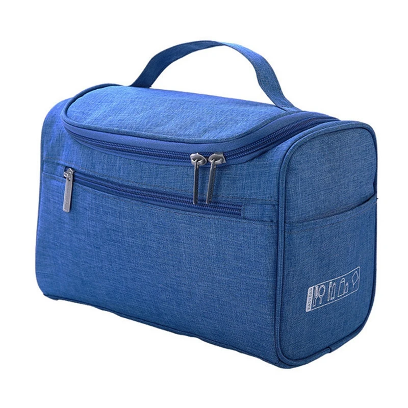 

Cosmetic Bag Double Zipper Women Cosmetic Case Travel Organizer Portable Beautician Essential Ladies Makeup Bags Package