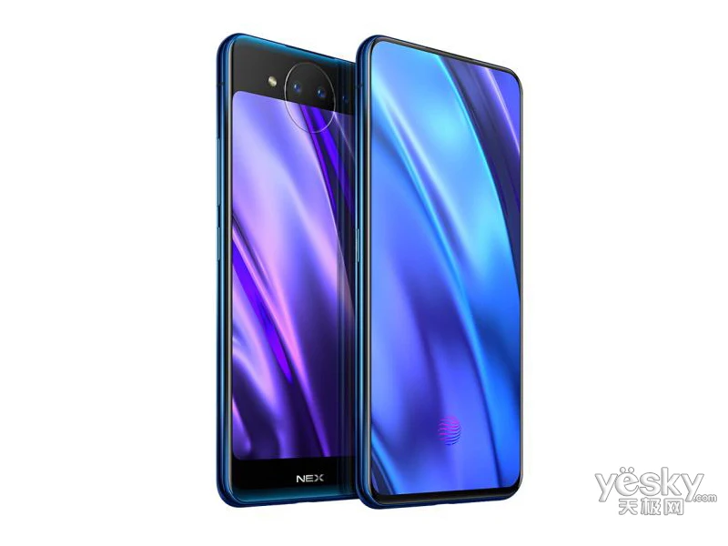 Двусторонний экран vivo nex 2 для мобильного телефона 10 Гб 128 ГБ snapdraon 845 6,39 ''+ 5,49'', отпечаток пальца, три камеры