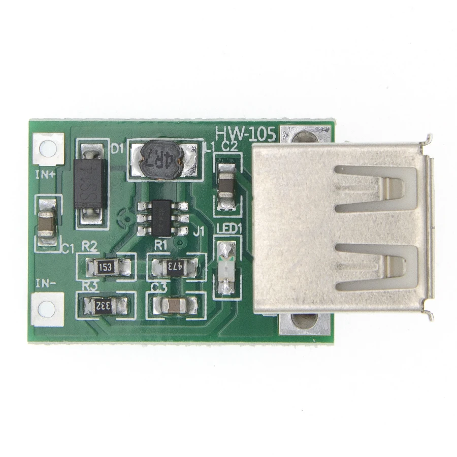 5 шт. Повышающий Модуль питания зарядного устройства с USB выходом на 3 В