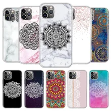 

Floral Paisley Mandala Cover Phone Case For iPhone 13 12 11 Pro 7 6 X 8 6S Plus XS MAX + XR Mini SE 5S Coque Shell Capa Fundas