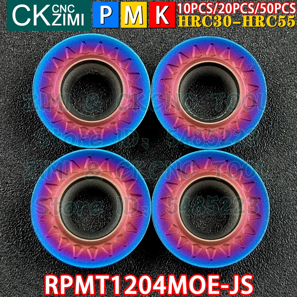 RPMT1204MOE-JS ZM1135 RPMT 1204 MOE JS Carbide inserts Face milling Indexable CNC lathe tool for stainless steel | Инструменты