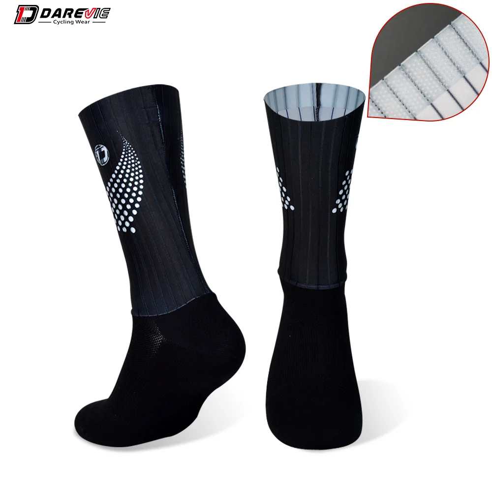 DAREVIE Men Cycling Socks Anti-Slip Bike Sock Professional High Speed Aero Breathable Racing MTB Road Women Cycling Sockings DAREVIE Men Cycling Socks Anti-Slip Bike Sock Professional High Speed Aero Breathable Racing MTB Road Women Cycling Sockings