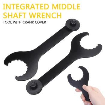 

1pc Bicycle Bottom Bracket Removal Tool Spanner Bicycle Pedals Bottom Bracket Ring Wrench Tool for Shimano Hollowtech 2