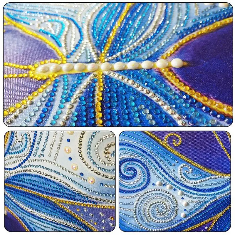 Special Shape Diamond Animal 5D Diamond Painting Cross Stitch Butterfly Embroidery With Diamonds 30x40cm