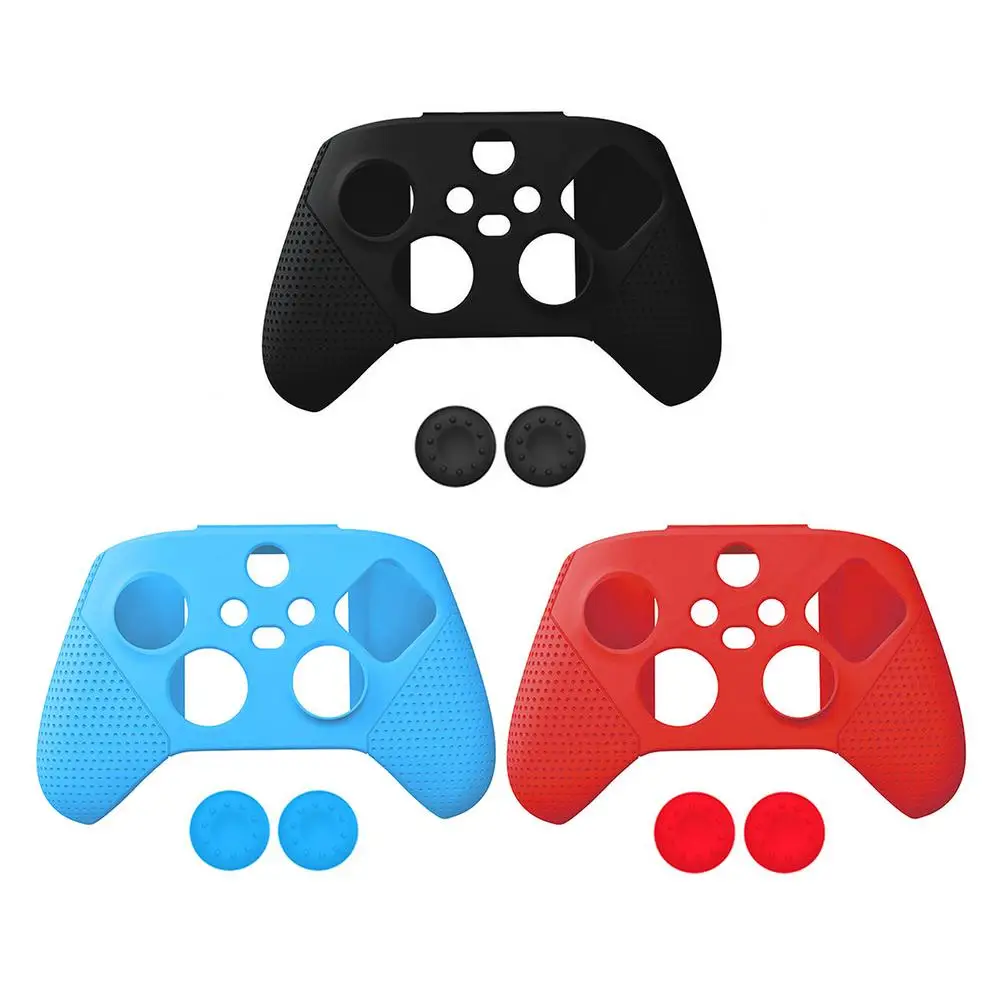 

New Silicone Protective Case Anti-slip Handle Cover Shell Controller Skin For Xbox Series X S Gamepad Game Accessories