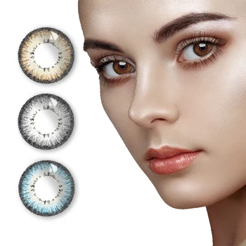 

Mrs.H Color Contact Lenses 2pcs/Pair Colored Beautiful Pupil Cute 14.5mm Contact Lens Natural Cosplay Party Cosmetic Contact
