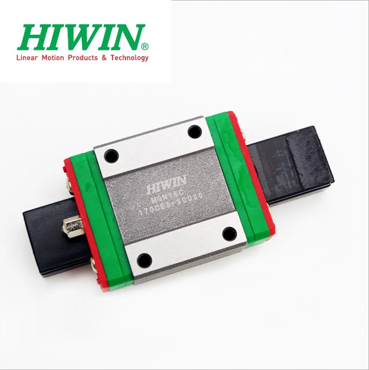 1 шт. оригинальные Hiwin линейный рельс MGN15 100 150 200 250 300 330 350 400 450 500 600 мм MGNR15 руководство+ 1 шт. MGN15C блок ЧПУ части