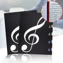 40 листов, А4, музыкальная книга, папки для фортепиано, группа очков, хоровая папка-вкладыш, музыкальные принадлежности, водонепроницаемый продукт для хранения файлов