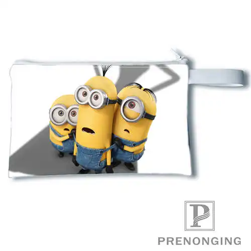 Coin Purse Изготовленный На Заказ кошелек с рисунком миньонов(2) кошелек на молнии нулевой кошелек телефон Сумки для ключей модный небольшой женский кошелёк#19-01-22-5-246 - Цвет: Coin Purse