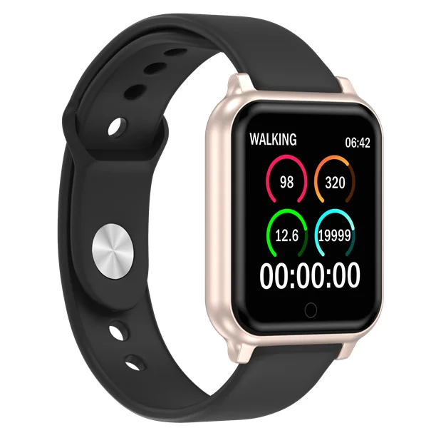 

T70 Smart Bracelet Watch With Heart Rate Monitor Blood Pressure Pedometer Music Control Waterproof Smart Watch for Xiaomi Iphone