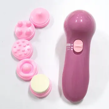 

Messager 6-in-1 Facial Beauty Instrument Tools Face Washing Vibration Massage Beauty with Lotus Massage Head