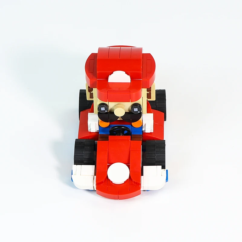 

2020 New Car Model Mini Race Car Small and Cute Building Blocks Suit Model Suitable for Children's Birthday Gifts