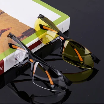 

High Quality 1pcs Eye Protection Safety Glasses Working Glasses Outdoor Riding Goggles Vented Glasses Working Lab Dental