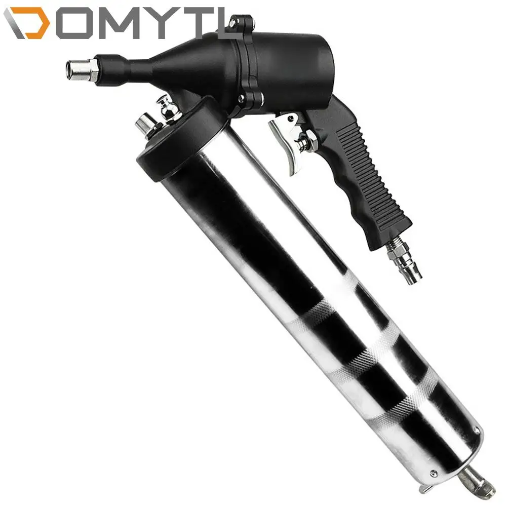 General-Purpose Car Grease Gun Pneumatic Greaser With Nozzle For Car Industrial Machine Maintenance Parts Repair Tools