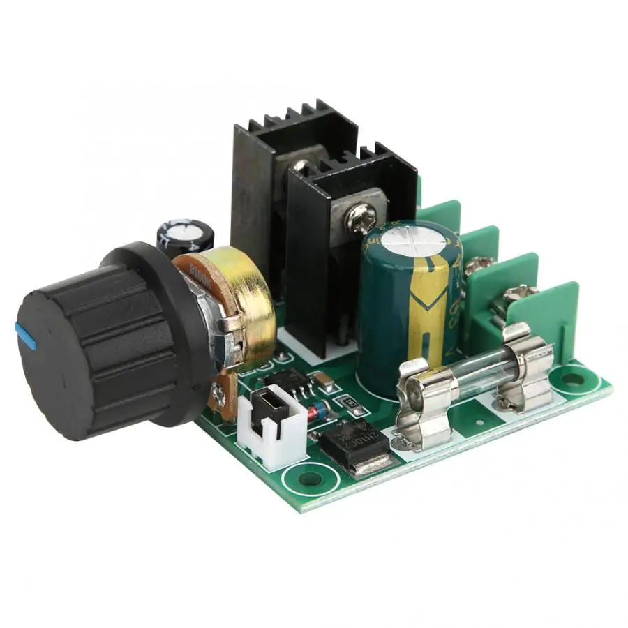 

PWM DC Motor Speed Controller Stepless Motor Speed Regulator Governor DC9~50V 0.01~500W