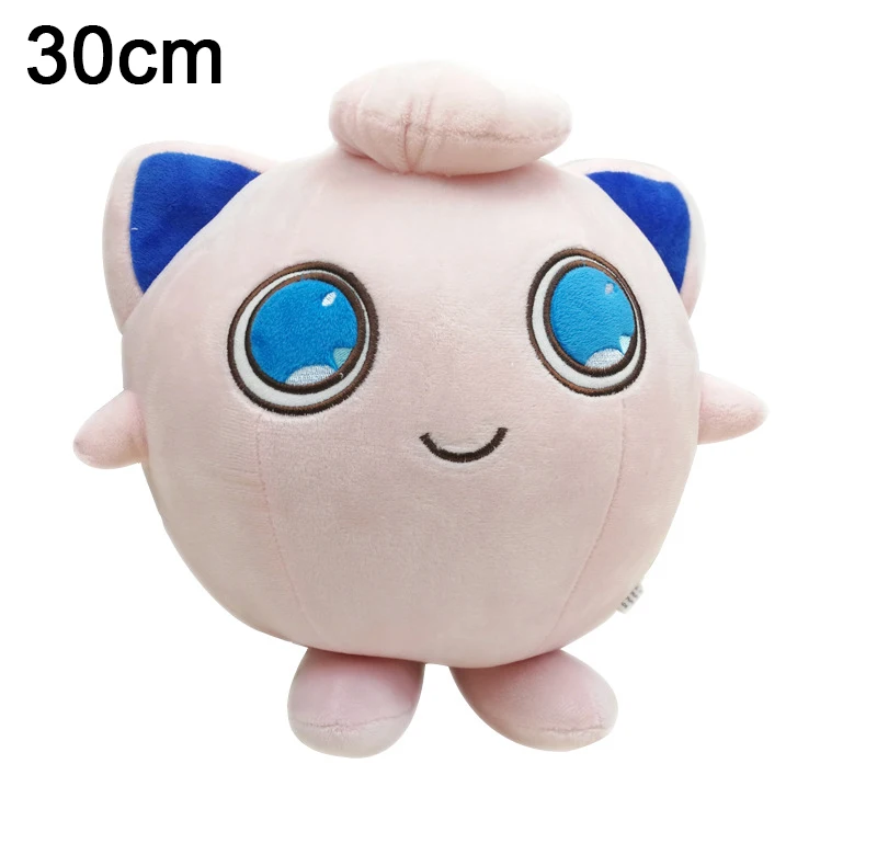 Пикачу Jigglypuff чармандер Сквиртл плюшевые игрушки милый захват машина кукла для детей подарок на день рождения год аниме мягкий - Цвет: 30cm Jigglypuff