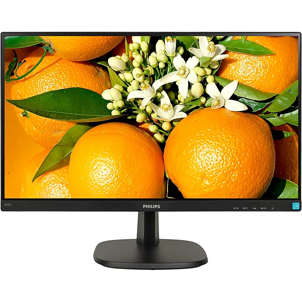 Монитор PHILIPS 243V7QDSB(00/01) 23.8", черный