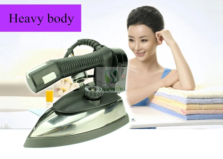 1200w Electric Garment Steamer Steam Iron For Clothes Steam Generator Road Irons Ironing non-stick coating Soleplate 5 gears